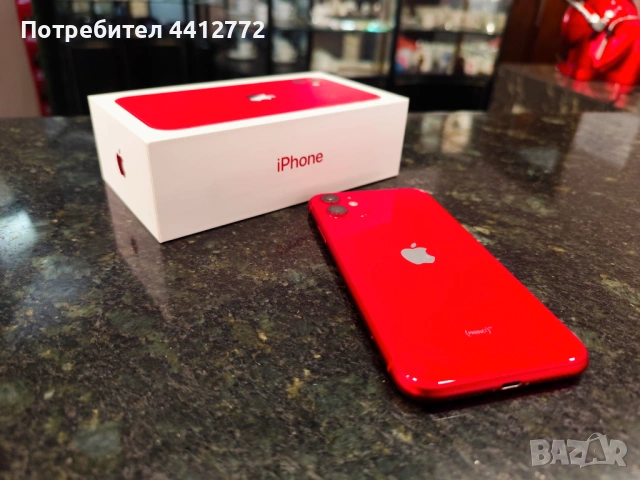Като нов - IPHONE 11 Red, снимка 14 - Apple iPhone - 53139850