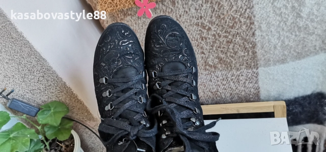 Боти Waldlaufer Luftpolster 39 н. , снимка 2 - Дамски боти - 52741460