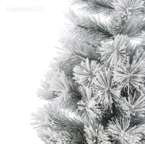 Изкуствено борче/елха със заскрежени иглички, снимка 9 - Други стоки за дома - 52352332