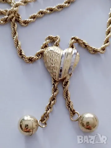 Златно колие 51440, снимка 2 - Колиета, медальони, синджири - 50084645