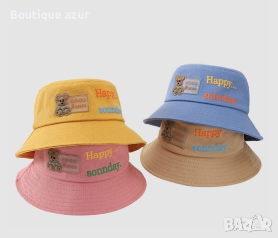 Детска рибарска шапка Good Kukuji - Идеалният аксесоар за летните приключения!, снимка 5 - Шапки - 45193448