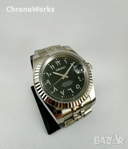 Часовник Seiko Datejust Mod Arabic Dial 39мм, снимка 1 - Мъжки - 47171530