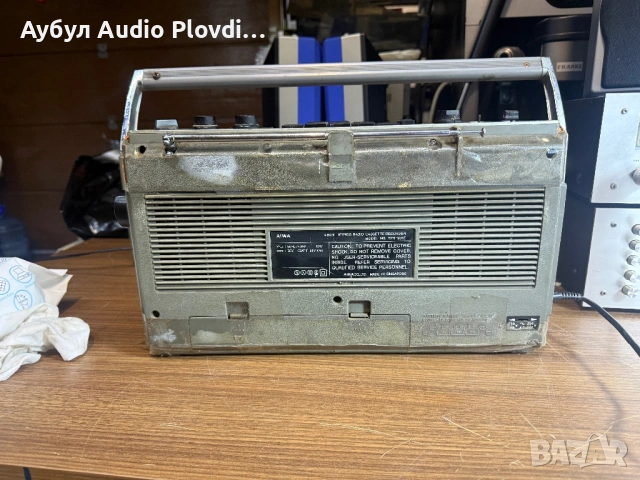 AİWA TPR-901E Stereo Radio Casette , снимка 4 - Радиокасетофони, транзистори - 53720559