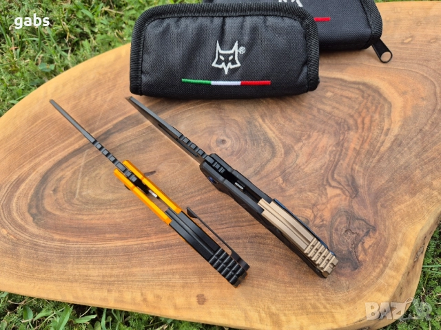 Сгъваем нож FOX Knives Chronos FX552,два цвята, снимка 8 - Ножове - 51592522
