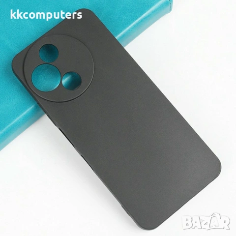 Защитен Калъф за TCL 60 SE NxtPaper 5G - TPU 1.2mm, Матов, Shockproof, Вкл. Скрийн Протектор – Черен, снимка 3 - Калъфи, кейсове - 53208453