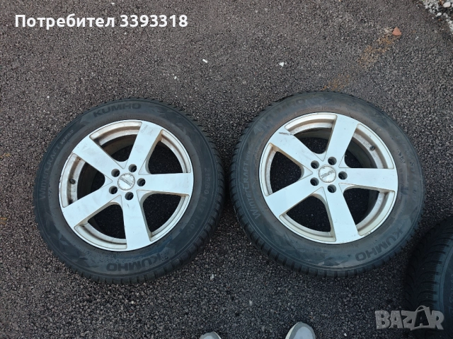 Алуминиеви джанти 5Х105-17цола за Шавролет или Опел, снимка 2 - Гуми и джанти - 52462463