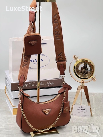 Prada 🫟Дамски Чанти , снимка 11 - Чанти - 54139344