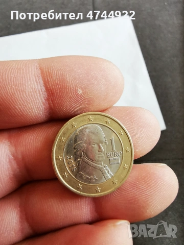 1 евро Австрийско