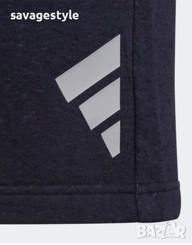 Къси панталони ADIDAS Sportswear Future Icons 3-Stripes Shorts Navy, снимка 5 - Детски къси панталони - 45750129