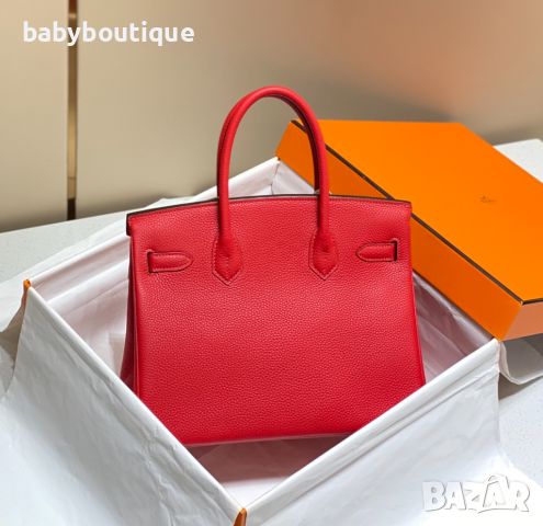 Hermes Birkin China red, снимка 2 - Чанти - 45389912