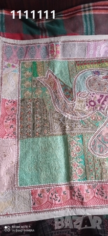 Индийски ковьор, снимка 2 - Декорация за дома - 52319302