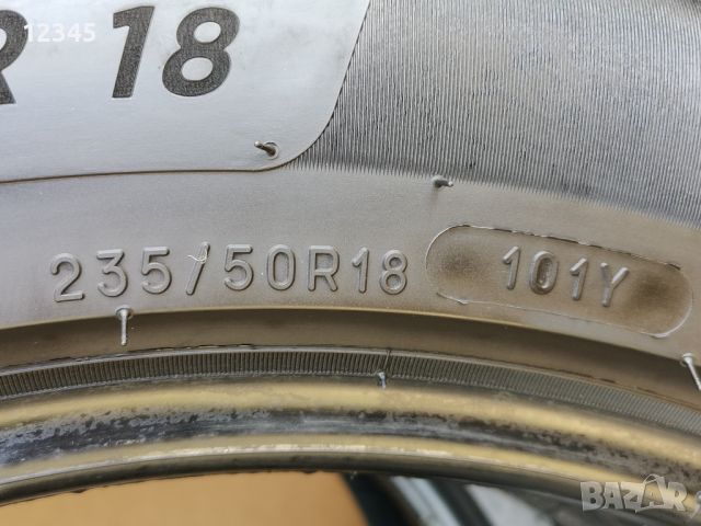 235/50R18 michelin dot2022-№817, снимка 10 - Гуми и джанти - 46713974