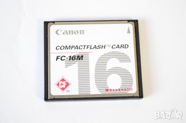 CF Compact Flash карта 16MB, снимка 1 - Чанти, стативи, аксесоари - 46229413