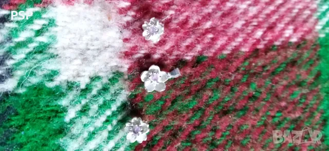 посребрени обеци гривни и пръстени , снимка 1