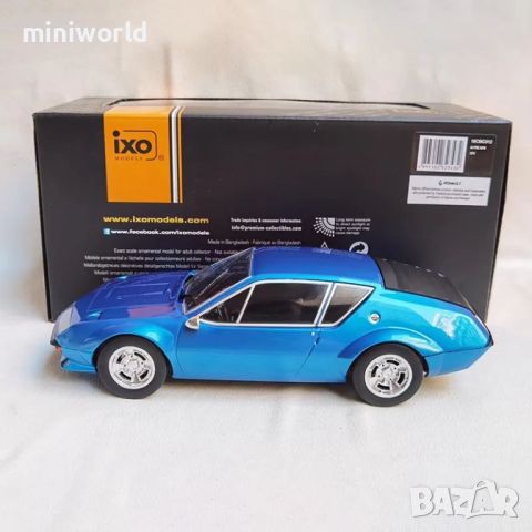 Renault Alpine A 310 1974 - мащаб 1:18 на IXO модела е нов в кутия, снимка 4 - Колекции - 29359476