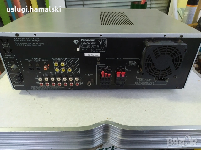 Усилвател/ресийвър Panasonic, снимка 6 - Аудиосистеми - 53046700