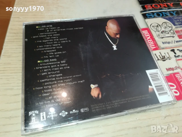 2PAC X 2CD 2805251508, снимка 3 - CD дискове - 50458599