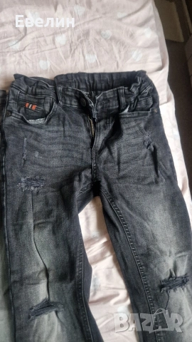 детски дънки 128 Mayoral и Испански цена за брой, снимка 5 - Детски панталони и дънки - 53301318