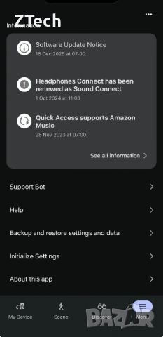 Sony WH 1000XM5 Bluetooth Слушалки, снимка 10 - Bluetooth слушалки - 53518485