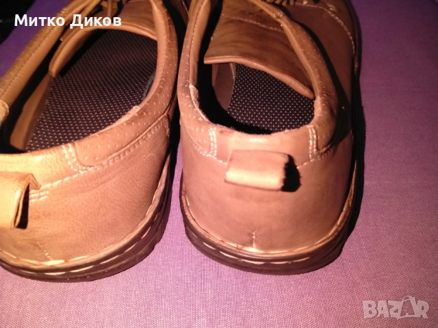 Маркови обувки Lasocki нови стелка 293мм-№44 естествена кожа, снимка 5 - Ежедневни обувки - 52457473