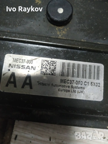  Компютър ECU Nissan Micra 1.2 16V, 80 к.с. MEC37-300 , AA, снимка 2 - Части - 53232312
