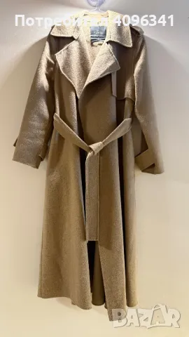 Палто-тренчкот Massimo Dutti, снимка 1 - Палта, манта - 49466265