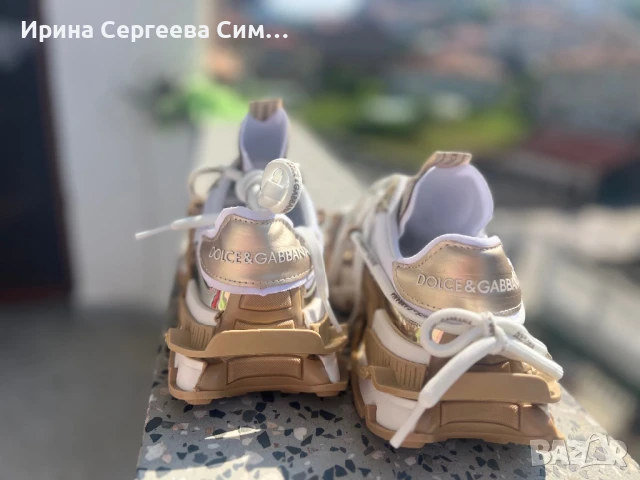 Обувки Dolce&Gabbana 39 номер, снимка 4 - Маратонки - 50744006