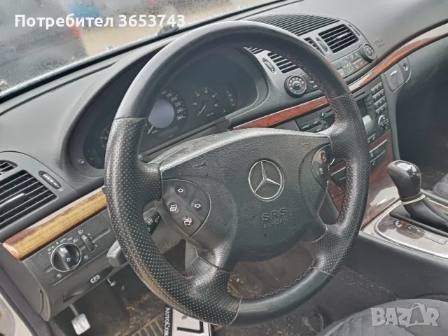 Mercedes E W211 кожен волан , снимка 1 - Части - 48649743