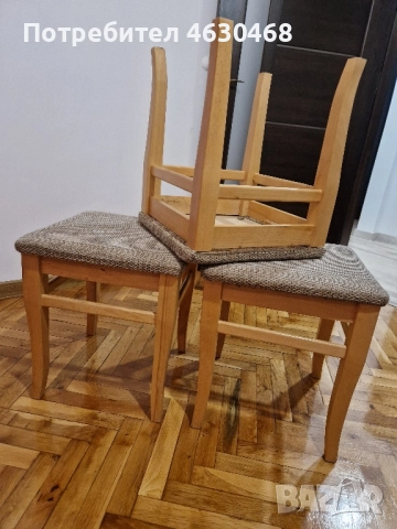 Табуретки 3 бр, снимка 3 - Столове - 52329807