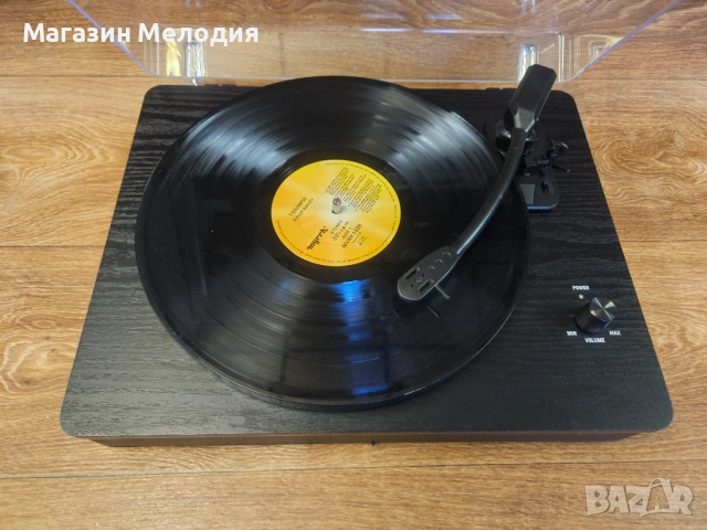 Грамофон Audizio RP330 с Bluetooth – Модерен дизайн и вграден усилвател, снимка 5 - Грамофони - 53778411