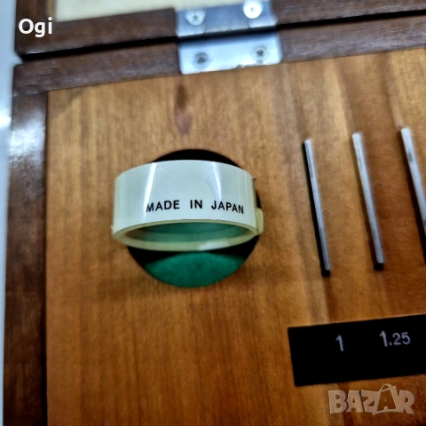 Плоскопаралелни краещни мерки MITUTOYO , снимка 9 - Шублери - 53330737