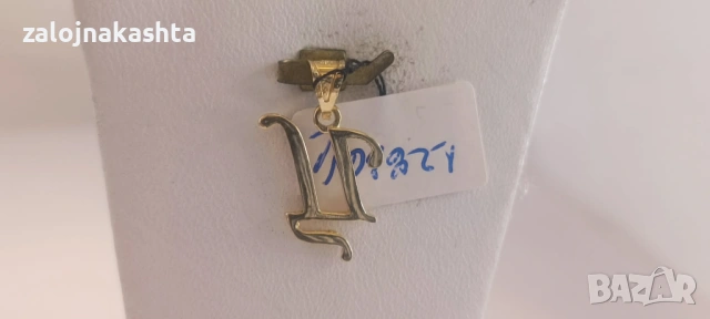 Нова Златна буква Ц-1,02гр/14кр, снимка 3 - Колиета, медальони, синджири - 53812581