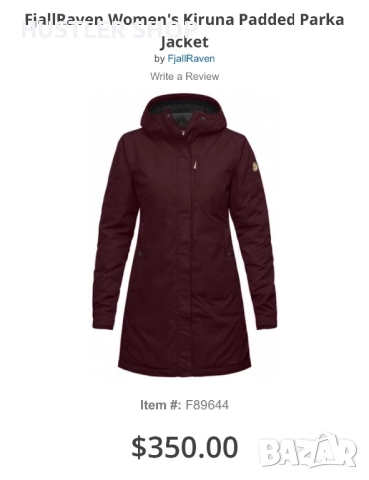 Дамска парка FJALL RAVEN G-1000. Размер L, снимка 6 - Якета - 52714049