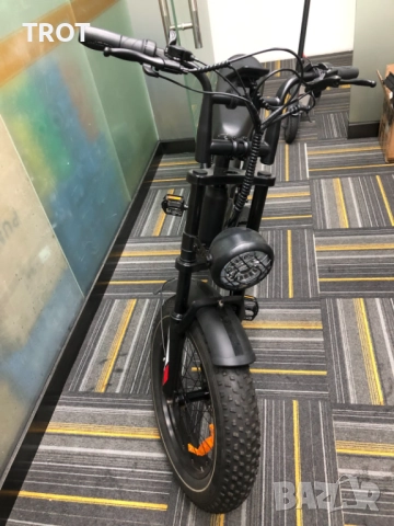 S8 Електрически Велосипед със заден мотор 1000W и батерия 48V 17.5Ah, развиващ до 50 км/ч!