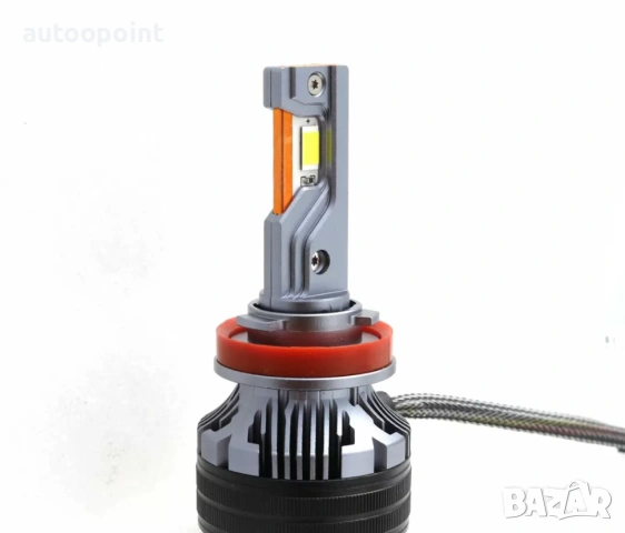 Лед крушки - Led система H11 / H8 / H9 Streetech модел STN1 за фарове - 170 000 Лукса, 65W - Canbus , снимка 2 - Аксесоари и консумативи - 53982100