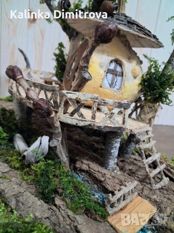 Къщичка на дърво,изработена само с естествени материали., снимка 15 - Други стоки за дома - 52313644