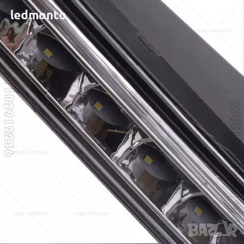 Дневни Светлини LED DRL за Mercedes ML, GL, GLK (W164, X164, X204) – 2008–2013, снимка 4 - Части - 50397558