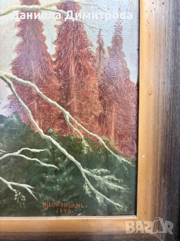 Рисувана картина на фазер, снимка 3 - Картини - 54205579