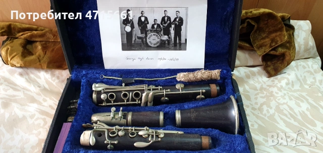 Кларинет J.Heywort & Son London / Paris стар английски Кларинет на близо 100 години