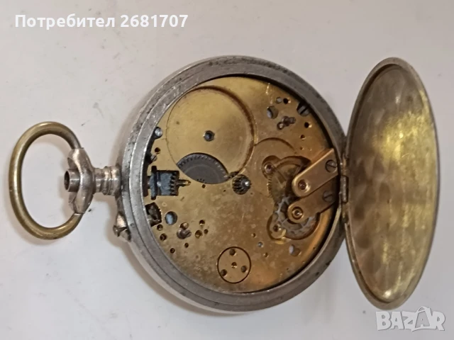 джобен сребърен часовник , снимка 3 - Джобни - 51071522