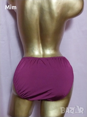 М/L Еластична бикина бордо с бродерия , снимка 3 - Бельо - 52909403