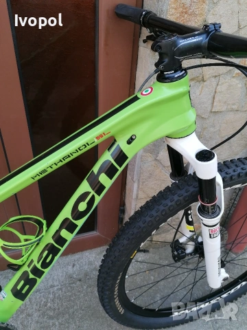Bianchi 27,5 цола карбон 9,4 кг. 12 speed, снимка 7 - Велосипеди - 53386720