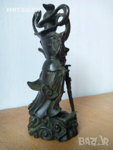 Бронзова , метална статуетка, снимка 5 - Статуетки - 52677390