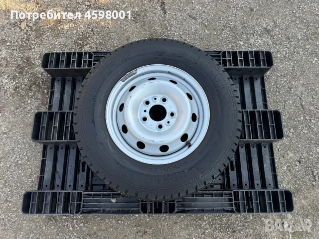 ЧИСТО НОВА Джанта 15цола 5x118+НОВА Гума Continental за Iveco Daily,Ducato,Boxer,Jumper,Movano, снимка 5 - Гуми и джанти - 53882228