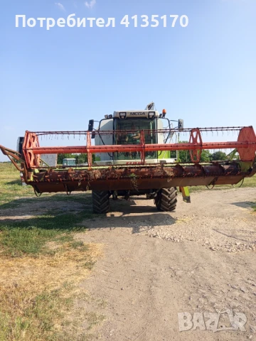 Жътва със комбайн Claas Mega, снимка 1