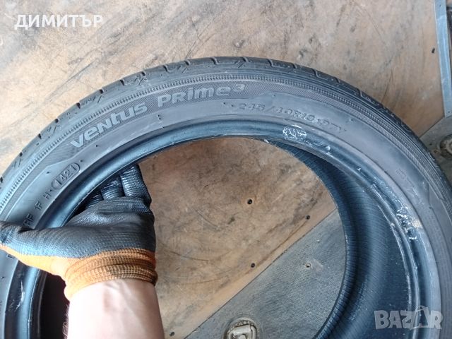 2 бр.летни гуми Hankook 245 40 18 dot1421 цената е за брой!, снимка 7 - Гуми и джанти - 46143809