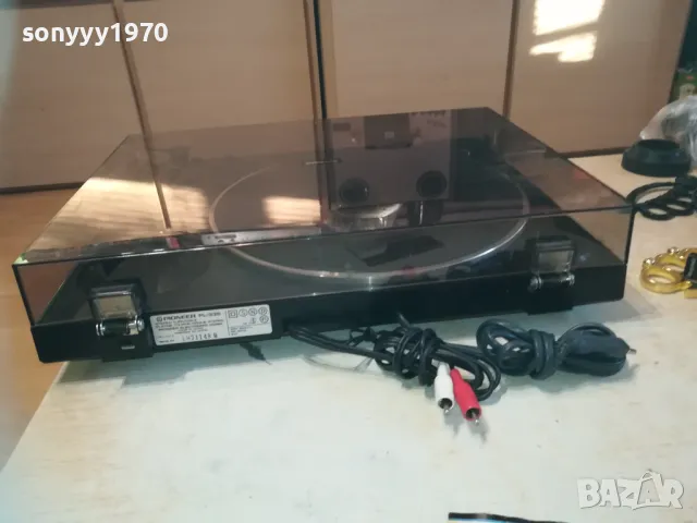 PIONEER PL-335 MADE IN JAPAN-ВНОС SWISS 2210241802, снимка 2 - Грамофони - 47680216