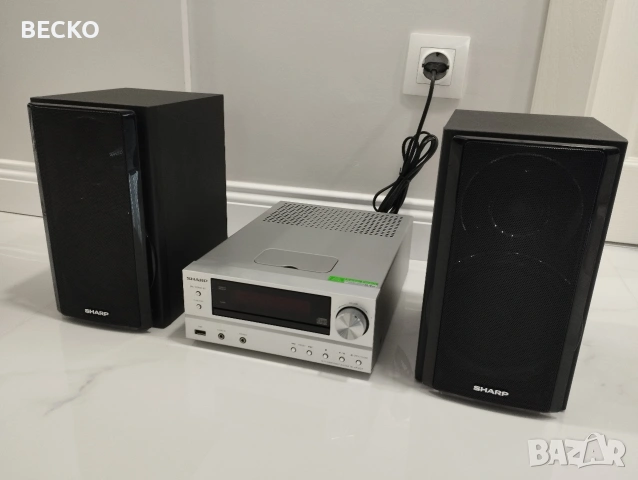 Аудио система Sharp XL-HF201PH, снимка 3 - Аудиосистеми - 53934625