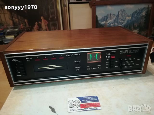 SCANDIA IC RS83 STEREO 8 RECORDER-MADE IN JAPAN 1105241731, снимка 1 - Декове - 45685446
