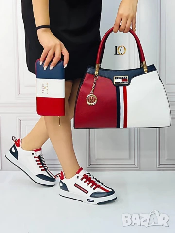 Дамски маратонки tommy hilfiger, снимка 3 - Маратонки - 50758702